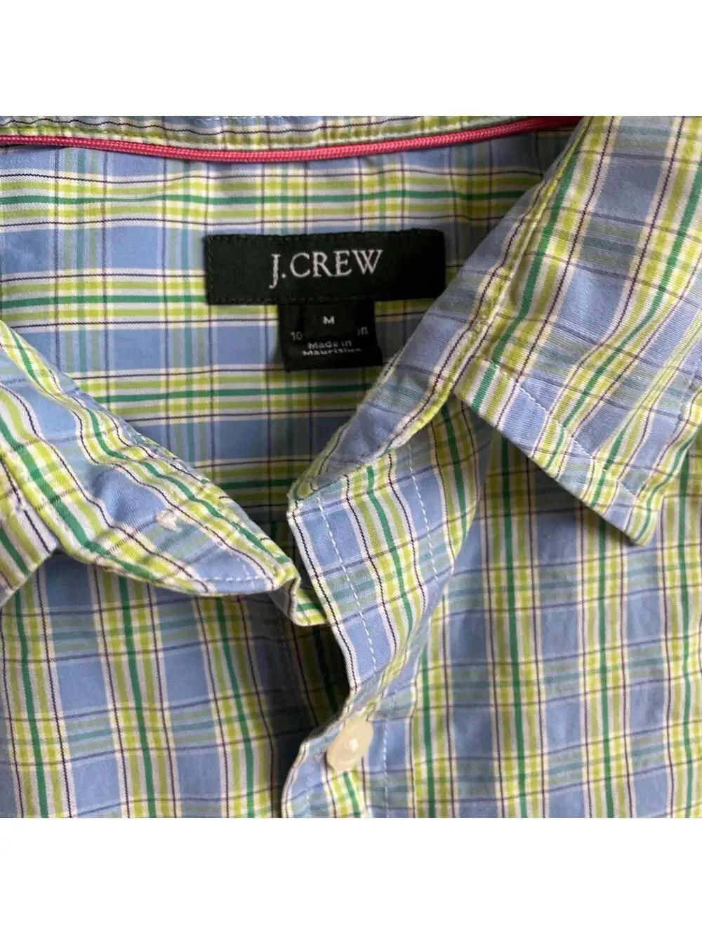 J.Crew Medium Plaid Long Sleeve Button-Up Shirt